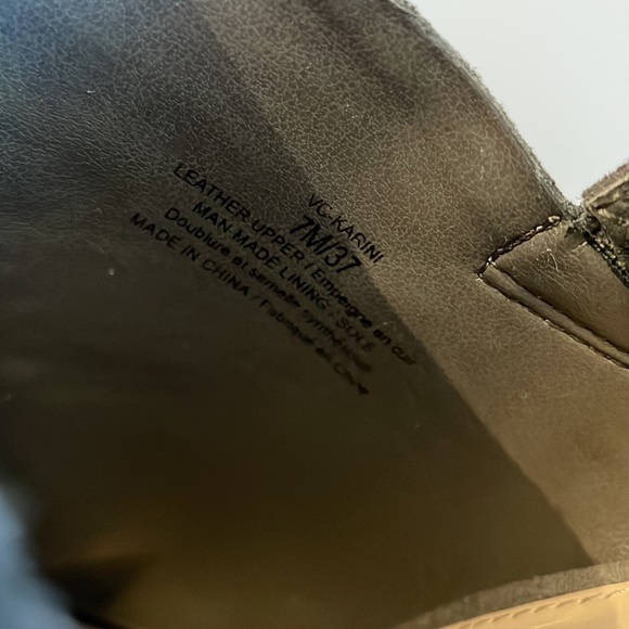 Vince Camuto Bootie - Olive Green NWOT - Picture 2 of 10